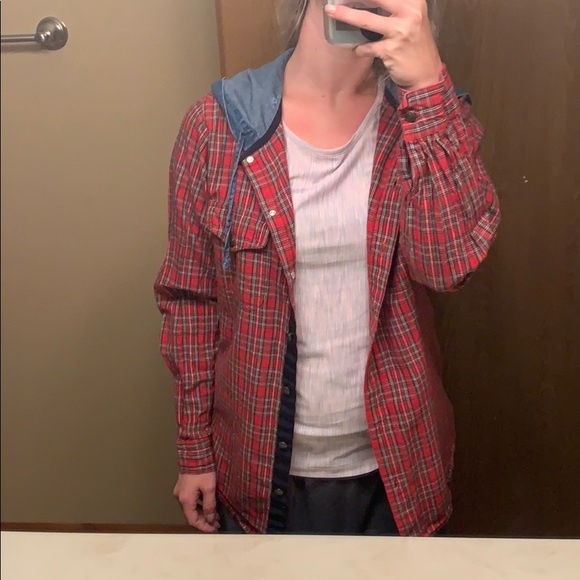 Flannel/denim combo - Picture 2 of 2